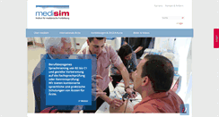 Desktop Screenshot of medisim.com
