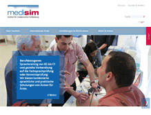 Tablet Screenshot of medisim.com